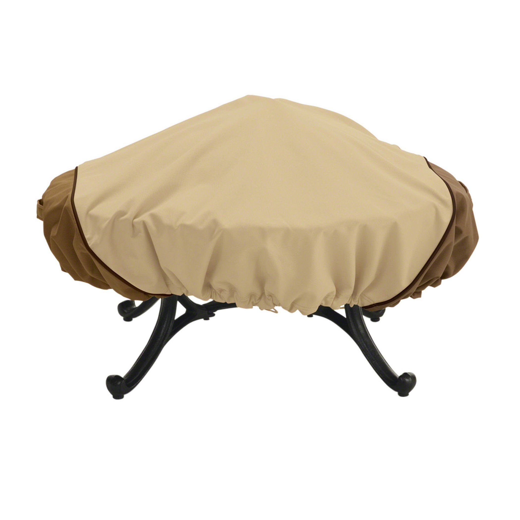 Veranda Water-Resistant 60 Inch Round Fire Pit Cover, Patio Furniture Covers