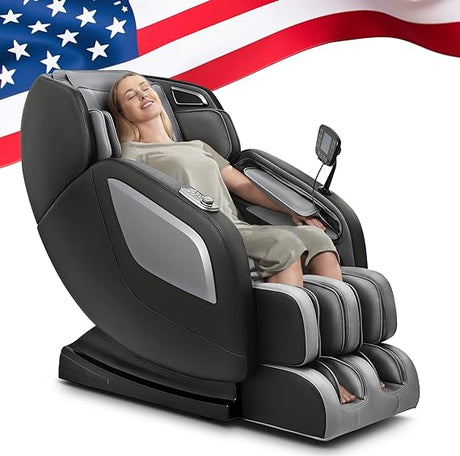 Massage Chair Full Body with Heat, Full Body Zero Gravity Shiatsu Massage Chair