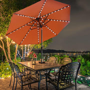 USA 10-Year-Non-Fading Solar 9ft Market Umbrella