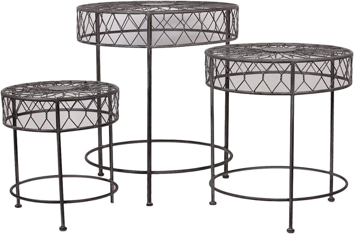 Collection UTC60110 Metal Table, Set of 3