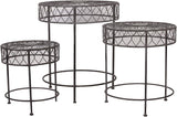 Collection UTC60110 Metal Table, Set of 3