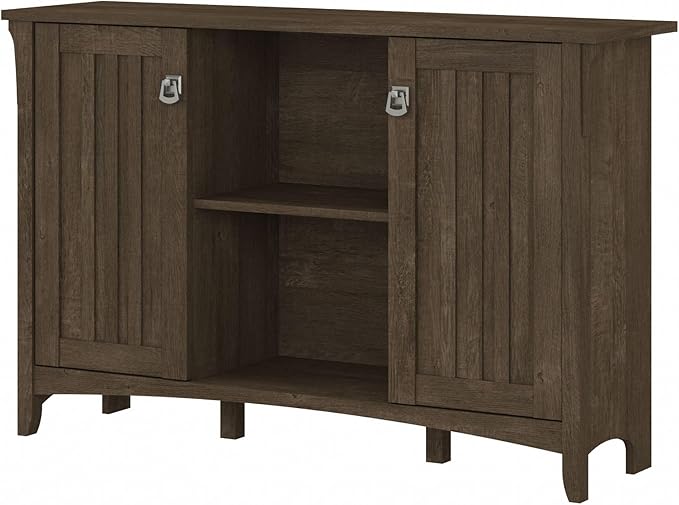 Salinas Accent Storage Cabinet with Doors in Vintage Black