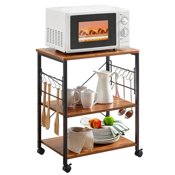 Kitchen Stand Microwave Cart 23.7'' for Small Space