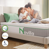 King Size Mattress, 12 Inch Gel Memory Foam King Mattress for Cool Night Sleep & Pressure Relief,