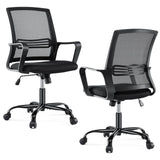 Desk Chair - Office Chair Computer Chair with Wheels Ergonomic Office Chair