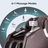 Zero Gravity Massage Chair, Voice Control Full Body Airbag Massage Recliner