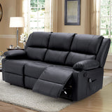 Reclining Sofa with Massage&Heat Function, Wall Hunger Recliner Couch