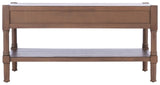 Collection Filbert Brown 2-Drawer Bottom Shelf Coffee Table COF5703C