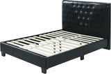 Upholstered Bed Platform, Twin, White