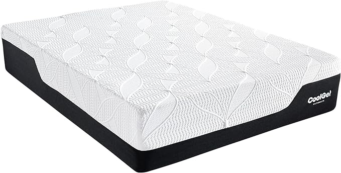 Classic Brands Cool Gel Ventilated Memory Foam 10-Inch Mattress