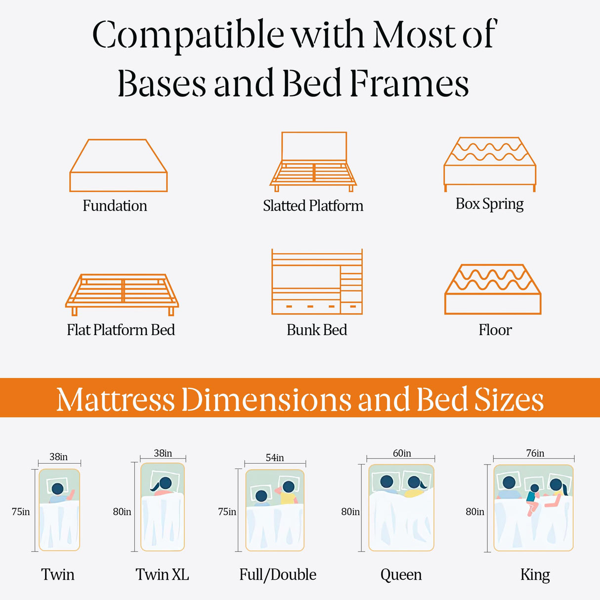 Queen Mattress, 12 Inch Memory Foam Mattress Queen in a Box -