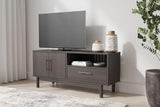 Brymont Mid-Century Modern Medium TV Stand up to 59" with 1 Drawer and 2 Shelves