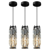 Pendant Lights Modern Black Pendant Light Mini Crystal Chandelier Pendant Lighting