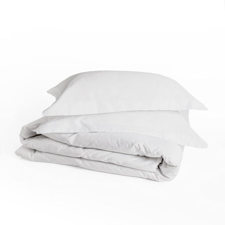 Duvet Cover Set with 3 Pieces, 285 Thread Count, Percale, 100% Peruvian Pima Cotton,