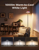 RGBIC Uplighter Floor Lamp with Matter Support - 1000lm LED Corner Light