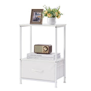 Nightstand, Bedside Table End Table for Bedroom Dorm Nursery Living Room