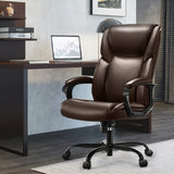 Desk Ergonomic Home Executive Office Chair, High Back & Lumbar Support Adjustable