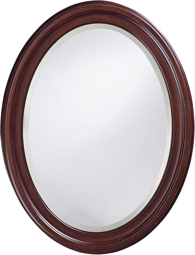 Rectangular Oil Rubbed Bronze Wall Mirror,