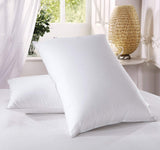 Down Pillow - 500 Thread Count 100% Cotton, Down, King Size, Extra Firm, Set of 2