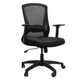 Ergonomic Swivel Computer Office Desk Chair with Adjustable Height Lumbar Support for Home Study