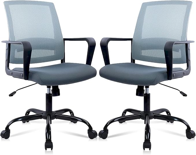 Ergonomic Office Chair - Mesh Desk Chair with Lumbar Support