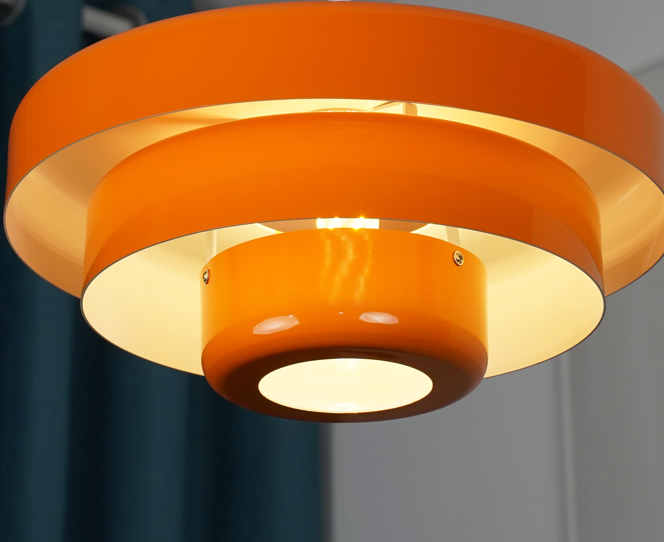 Adjustable Swing Arm Pendant Light - Modern Dome Ceiling Fixture