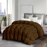 Luxurious All-Season Exquisite Pinch Pleat Design King Size 104 x 90 Down Alternative