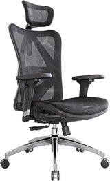 M57 Ergonomic Office Chair with 3 Way Armrests Lumbar Support and Adjustable Headrest High