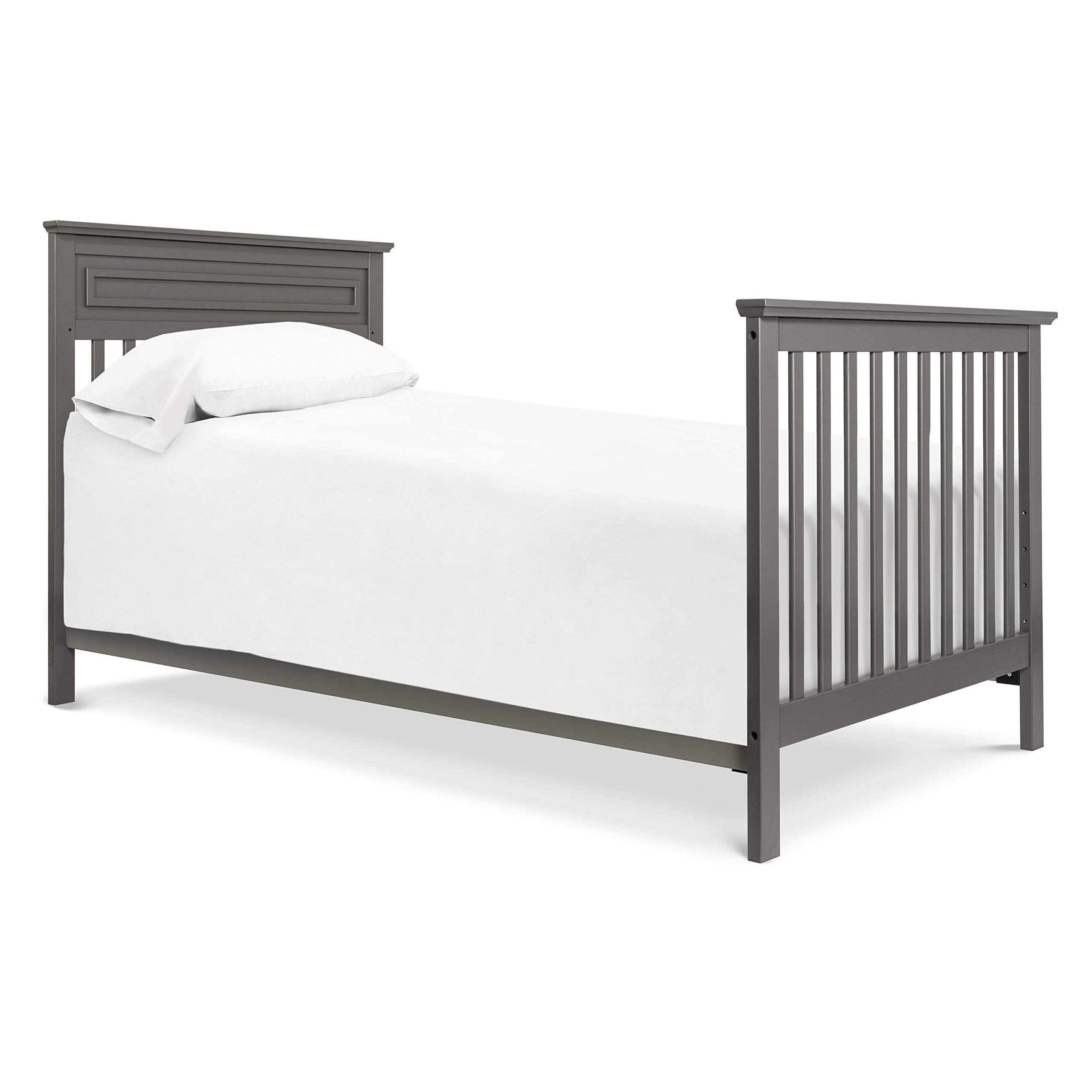 Autumn 4-in-1 Convertible Mini Crib in Slate, Greenguard Gold Certified