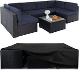 Outdoor Patio Furniture Set All-Weather Sectional Sofa Outside Couch