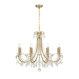 Othello 8 Light Polished Chrome Chandelier