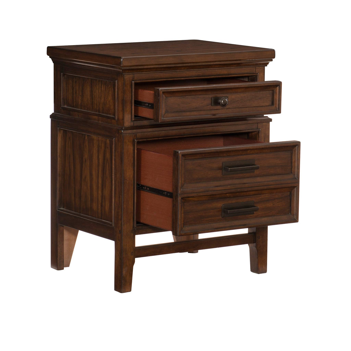 2-Drawer Nightstand, Cherry