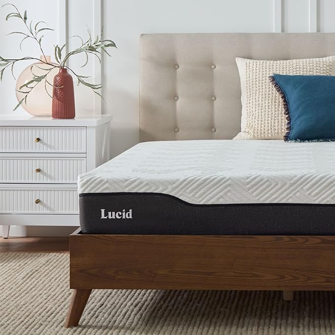 12 Inch Hybrid Memory Foam Infused with Bamboo Charcoal