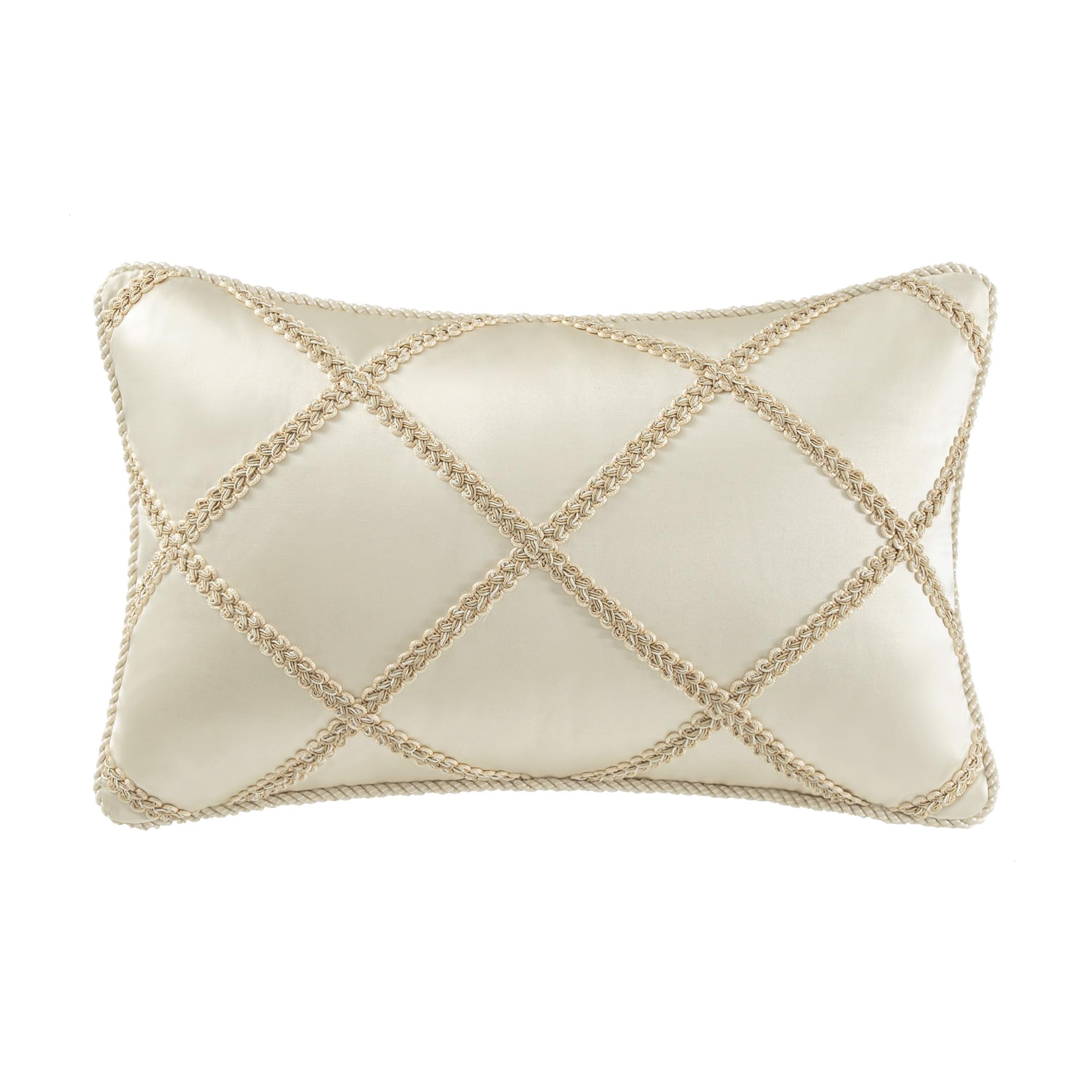 9-Piece Damask Comforter Set - Jacquard Medallion Floral Bedding Queen