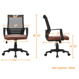 Ergonomic Mesh Office Chair with Lumbar Support