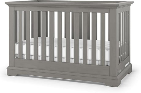 Jordyn 4-in-1 Convertible Crib, Baby Crib Converts to Day Bed, Toddler Bed and Full Size