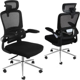 Ergonomic Office Computer Desk Chair Home Swivel Mesh Task with Adjustable Headrest