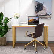 Dorriss Computer Desk,Home Office Desks, 47" Computer Table, Writing Desk