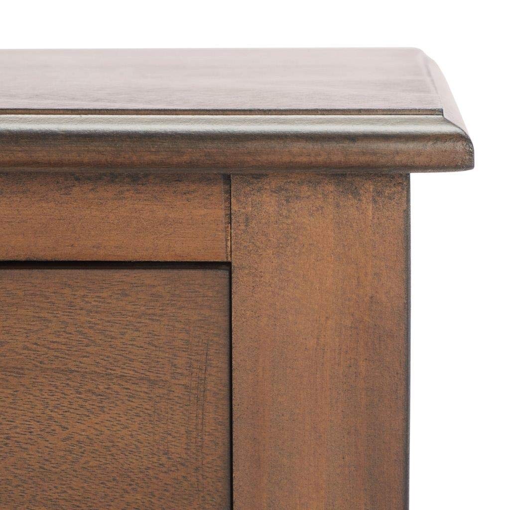 Home Collection Athena Brown 2-Drawer Console Table, 0