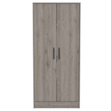 Armoire Wardrobe 2 Doors and 1 Drawer, Clothes Cabinet with Storage