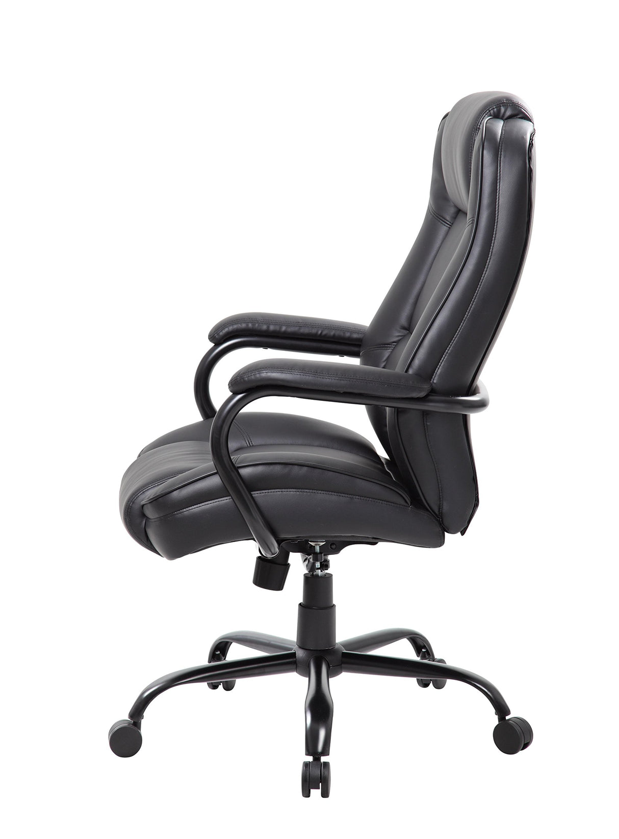 Heavy Duty Executive Chair with 350lbs Weight Capacity in Black