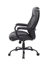 Heavy Duty Executive Chair with 350lbs Weight Capacity in Black