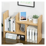 Bookshelf Bookcase Desktop Telescopic Small Bookshelf Storage Storage