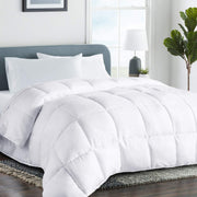 All Season Queen Size Cooling Comforter，Fluffy Down Alternative Comforter