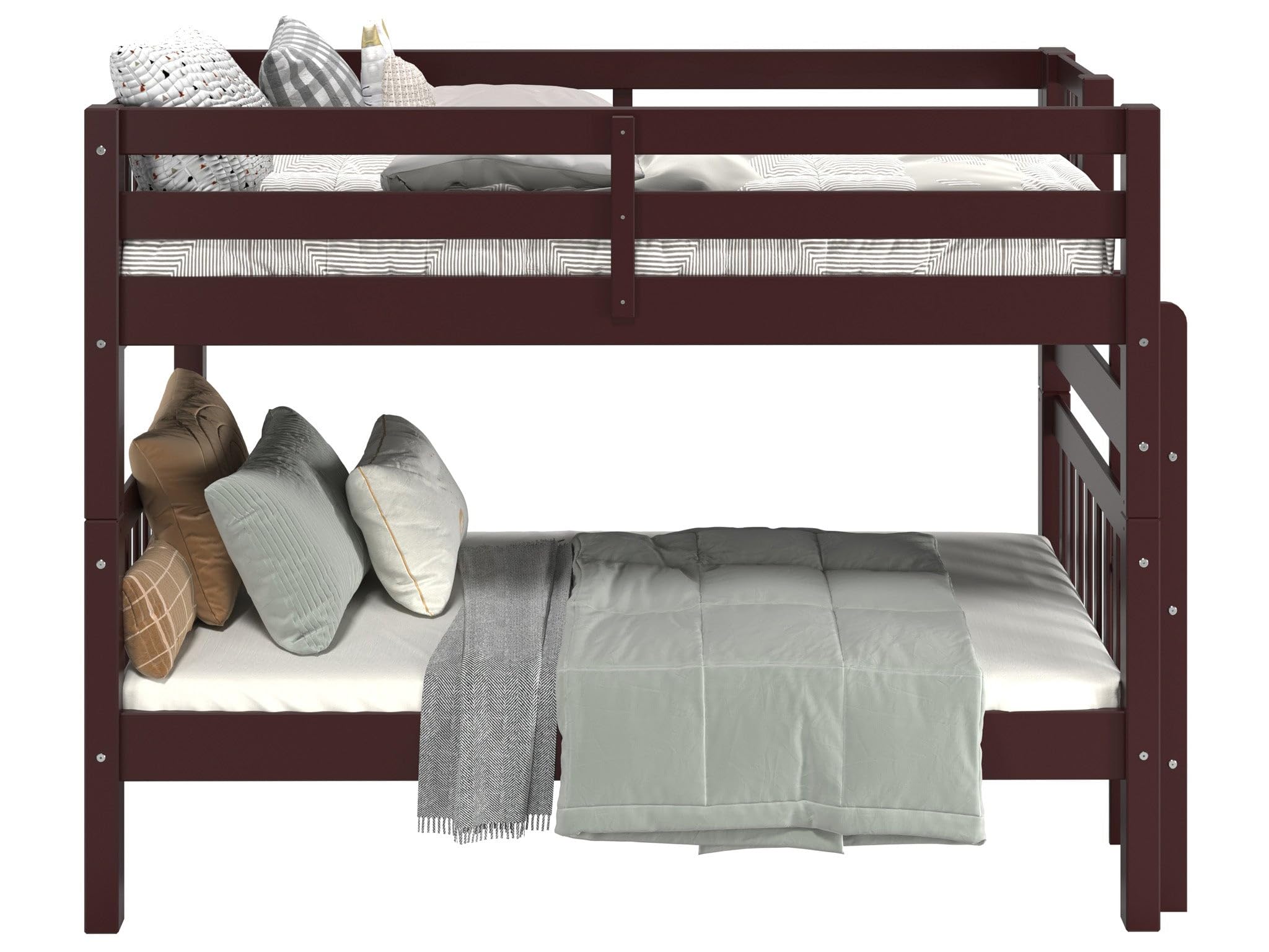 Stairway Bunk Beds Twin over Twin with 3 Drawers in the Steps