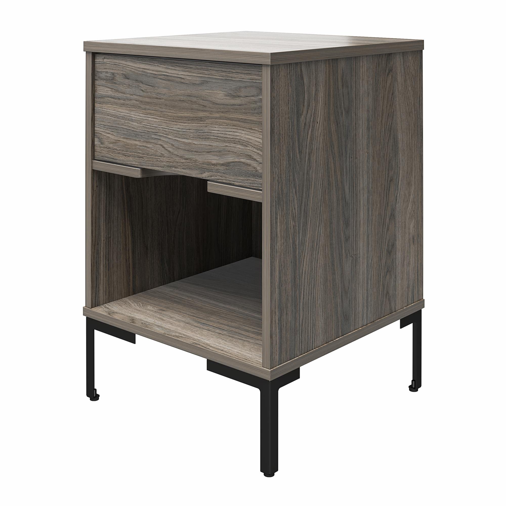 Rolland Nightstand, Weathered Oak