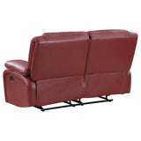 Motion Loveseat, Red