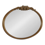 Arendahl Glam Ornate Mirror, 27 x 18.75, Gold, Traditional Baroque Inspired Wall Decor