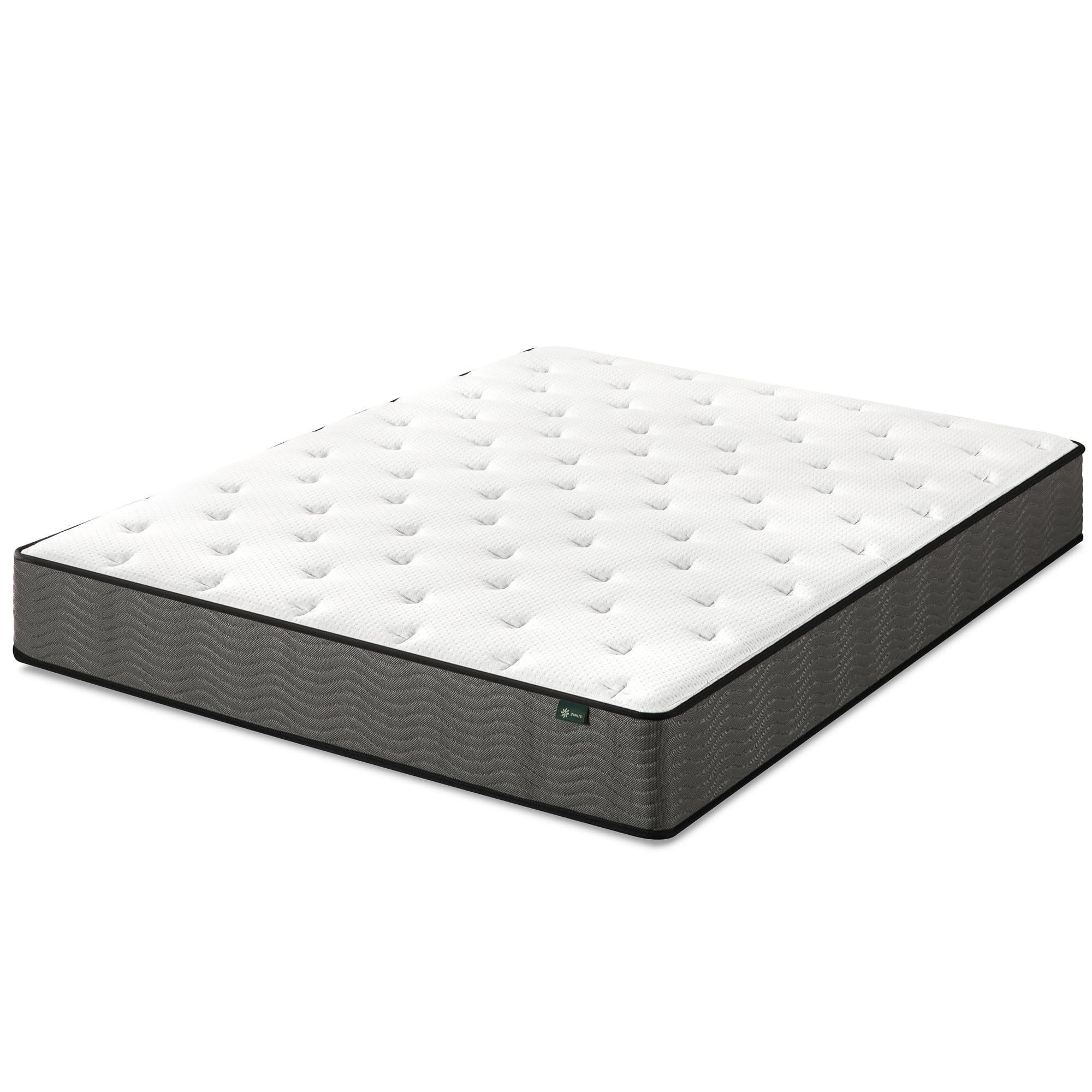 10 Inch True Support Hybrid Mattress [New Version], Queen, Fiberglass Free