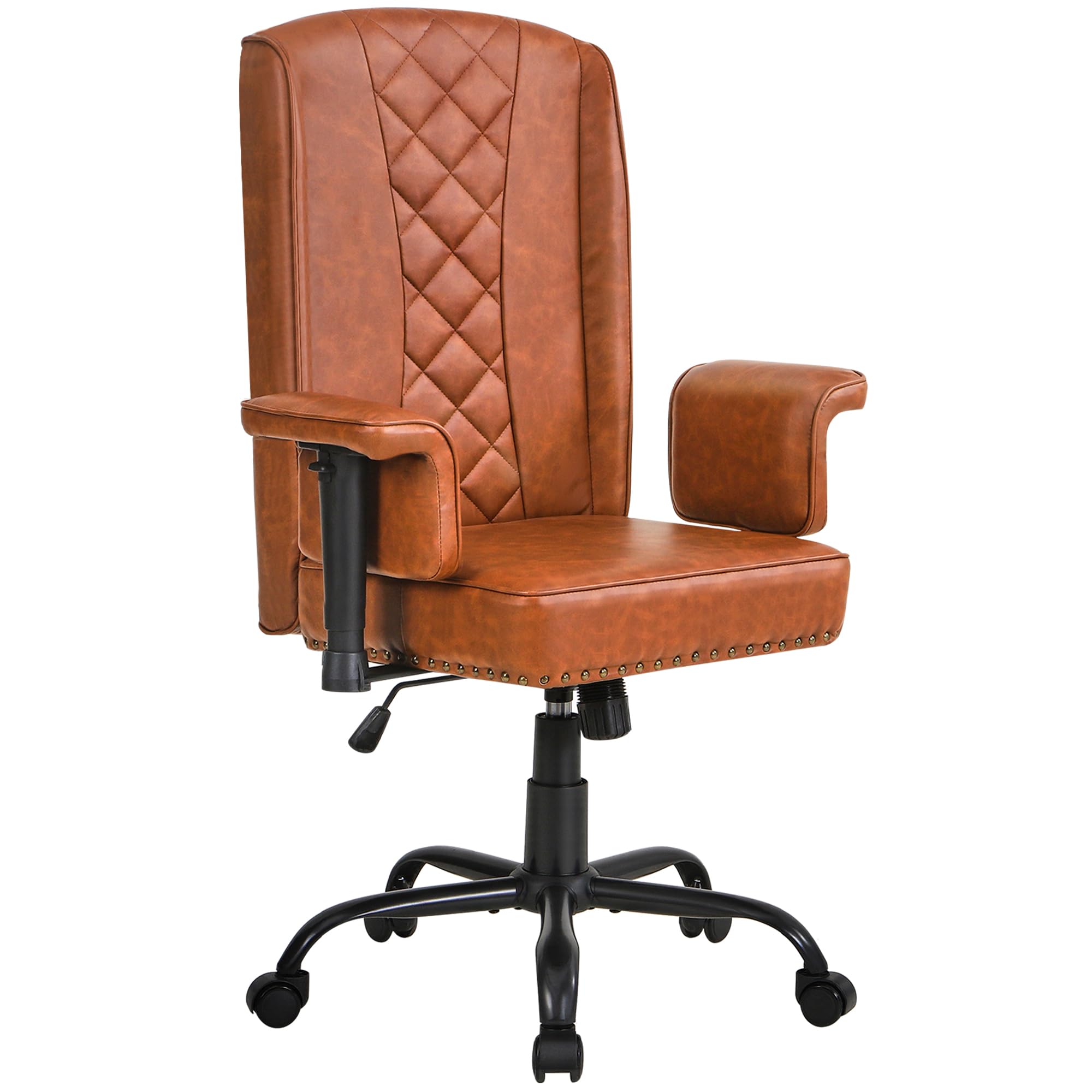 Ergonomic Office Chair with High Backrest and Adjustable Armrests